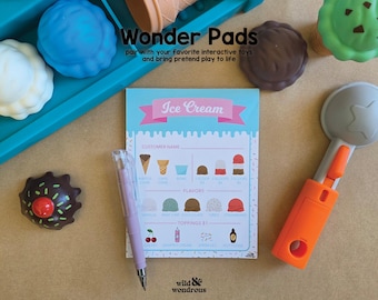 Wonder Pads: Ice Cream Pretend Play Notepad