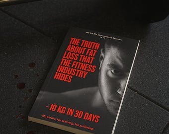 10 KG Fat Loss Blueprint – Digital Workout & Nutrition Program | Weight Loss Training Plan PDF
