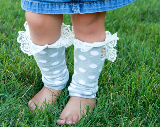 Baby Leg Warmers Toddler Leg Warmers With Lace / Boot Socks Etsy