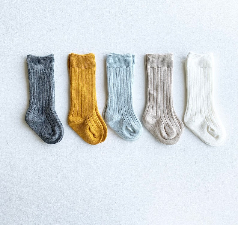 NEW Knee high socks for baby and toddler knee highs baby socks school socks girl knee highs Boy knee highs guguberry