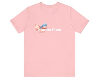 T-shirt maman avec nœud US Marine | T-shirt