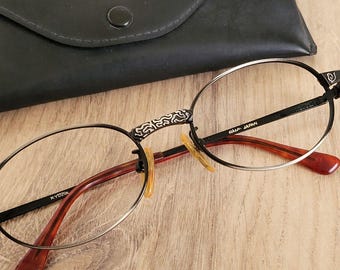 Vintage Kansai Oval Eyeglasses Frames Made in Japan Size: 50-18 135