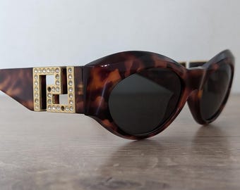 Vintage Gianni Versace Sunglasses Mod. T74/C 869RH made in Italy