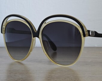 Vintage Silhouette 610 Women's Extra Large Sunglasses Made in Austria - c. 1970's - RARE