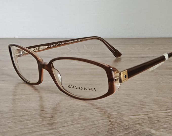 BVLGARI 437 Eyeglasses Frames Made in Italy - New Old Stock