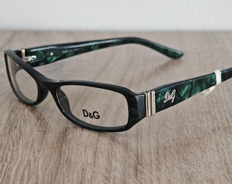 Dolce & Gabbana DG 1153 Women's Small Eyeglasses Frames, Green Marble, Full Rim, NOS