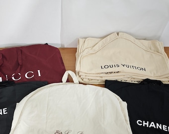 Garment Dust Cover Bags - Louis Vuitton - Loro Piana - Chanel -  Celine - Gucci