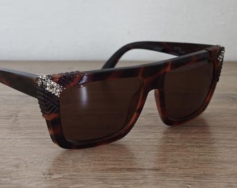 Vintage GIANNI VERSACE Basix Sunglasses Mod. 812 Made in Italy - c. 1980s