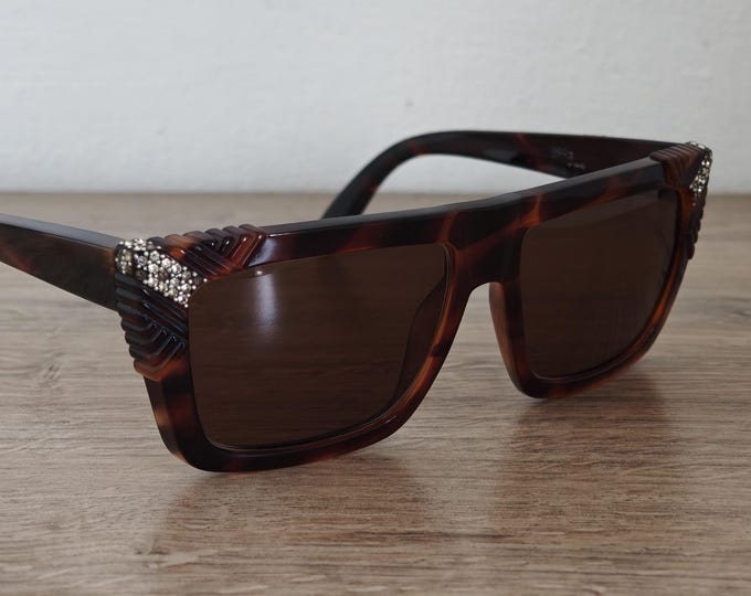 Vintage GIANNI VERSACE Basix Sunglasses Mod. 812 Made in Italy - c. 1980s