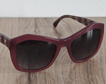 CHANEL 5296 Women's Oversized Sunglasses Made in Italy