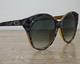 Gafas de sol vintage Christian Dior 2233 para mujer, de gran tamaño, fabricadas en Alemania (c. década de 1970)