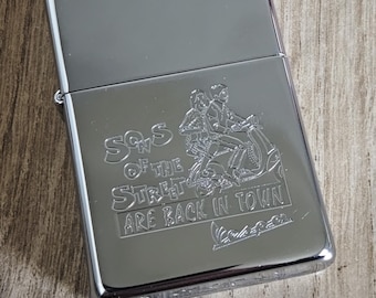 Zapalniczka Zippo Vespa z 1995 roku „Synowie ulicy wracają do miasta” – Bradford, Pensylwania. Wyprodukowano w USA – RZADKA