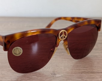 Vintage MOSCHINO by PERSOL MP503 Sunglasses Made in Italy - RARE - c. 1980's - Nos