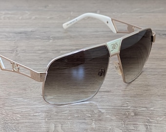 JOHN GALLIANO Gradient Aviator Sunglasses JG 52 Made in Italy - Rare - 2000s