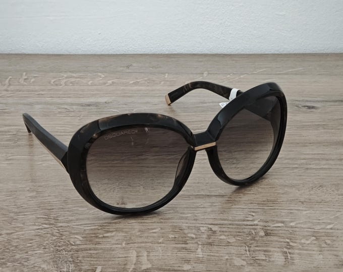 Dsquared2 DQ 0051 Women's Oversized Sunglasses Made in Italy - NOS