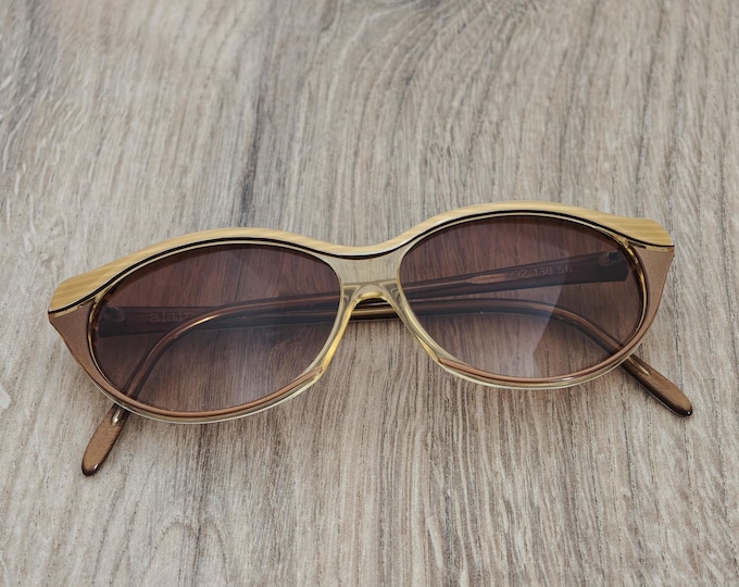Alain Mikli 092 138 Women's Vintage Sunglasses Hand Made in France - c. 1980's
