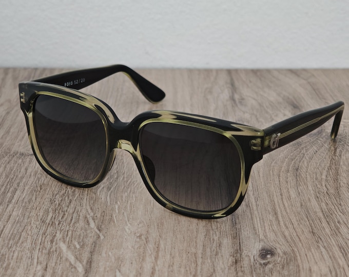 Emmanoulle Khanh Paris 8080 Women's Oversized Sunglasses - Vintage c. 1980's - MINT