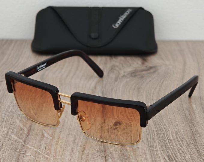 Gianni Versace Perspectives mod. 408 Vintage Sunglasses - 80s / 90s - Italy - RARE