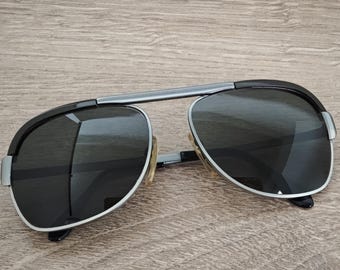 Vintage HERO Omeo Aviator Sunglasses Made in West Germany NOS Size: 56-20