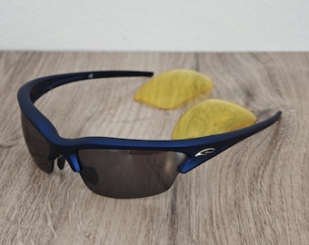 Gafas de sol deportivas Smith Optics FRONTLINE TLT Midnight Half Rim - NOS - Año 2000