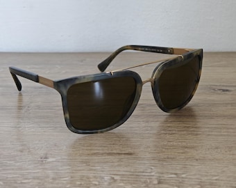 Dolce & Gabbana DG 4219 Camouflage Matte Green Sunglasses Made in Italy - NOS