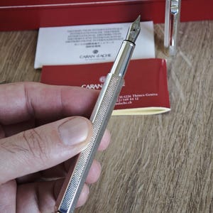 Caran d'Ache Ecridor Retro Collection Fountain Pen - Steel (M) Nib - Swiss Made image 10