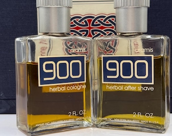 Vintage Aramis 900 Herbal Cologne & After Shave Duo Set – 1970s/80s Collector’s Find
