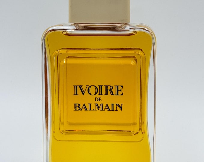 Vintage Ivoire de Balmain Eau de Toilette 100ml – French Perfume Collector's Item