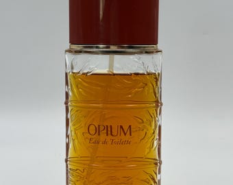 Vintage YSL Opium Eau de Toilette 100ml Original Formula 1990s Perfume