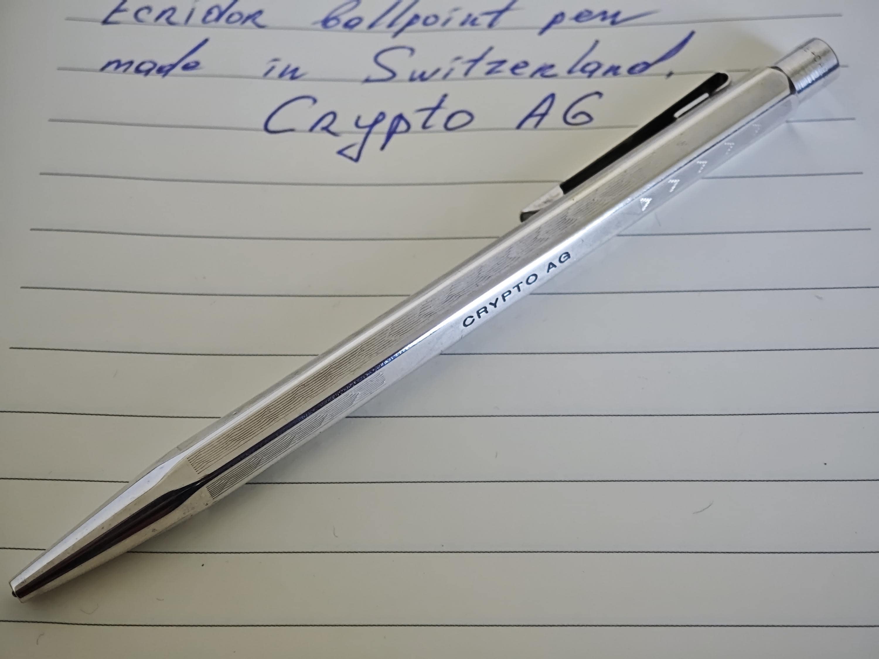 廃盤 ヴィンテージ CARAN d'ACHE SWISS ''G'' 木目調 カランダッシュ