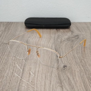 Montures de lunettes vintage B&L plaquées or 1/10 12K GF - Bausch and Lomb vintage