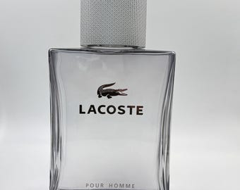 Giant 1.1 Litre Lacoste Pour Homme Glass Factice 27cm 1.9kg Oversized Display Bottle