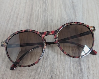 Vienna Line 1546 Round Panto Sunglasses Made in Austria - Vintage Optyl ICM Size 50-19-130