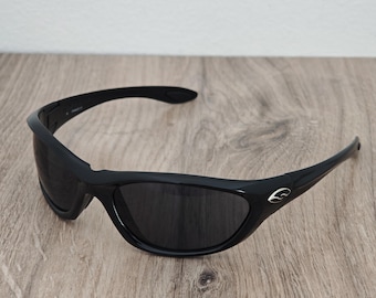 Smith Optics T-NINE Black Sunglasses Made in France - NOS - Y2K