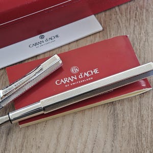 Caran d'Ache Ecridor Retro Collection Fountain Pen - Steel (M) Nib - Swiss Made image 3