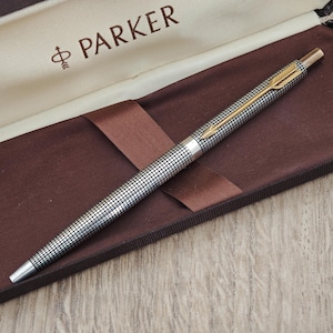 PARKER パーカー 万年筆 STERLING CAP&BARREL USA Vintage Sterling