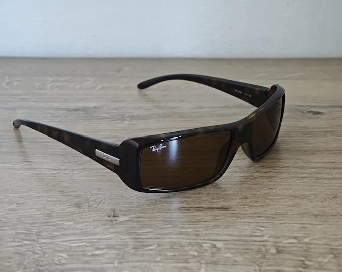 RAY-BAN RB 4094 Havana Brown Sunglasses Made in Italy B15 Glass New Without Tags