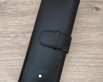 Montblanc Legrand 147 Traveler Leather Case - AUTHENTIC