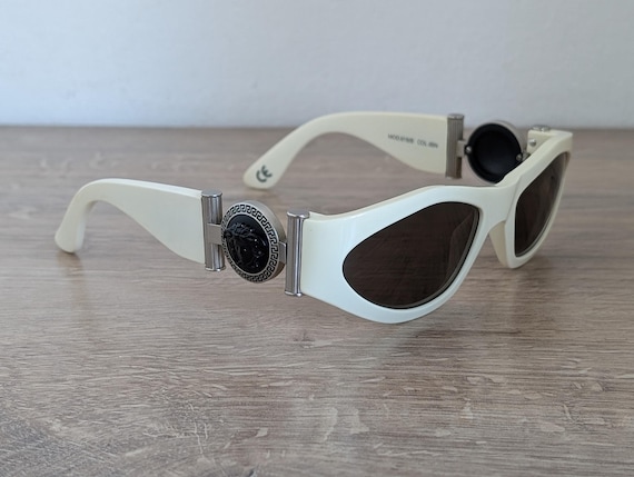 Gianni Versace Vintage Medusa Sunglasses Mod. 618/B Col 85N Made