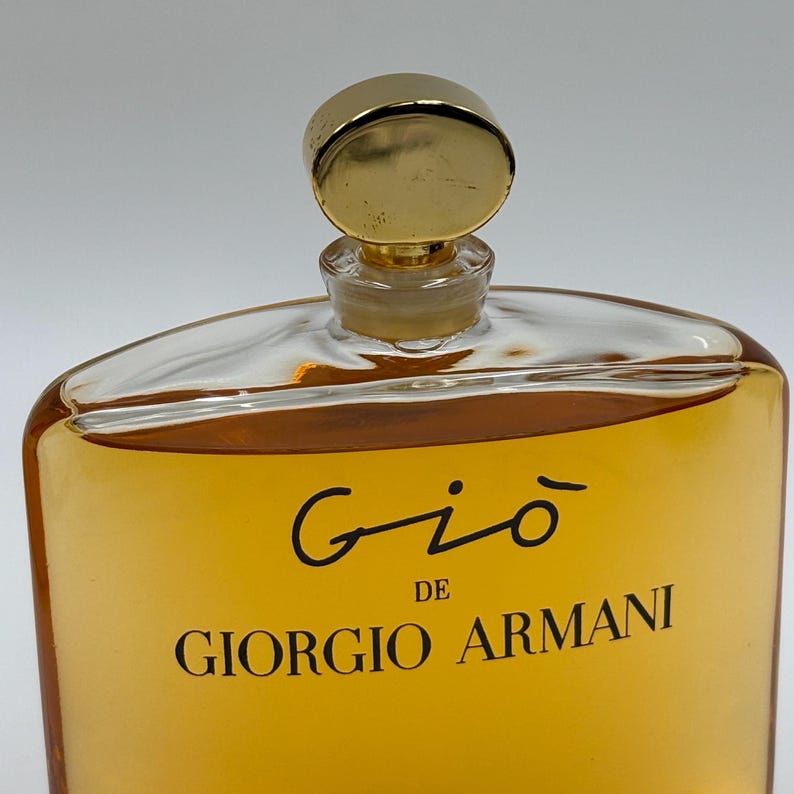 Gio by Giorgio Armani 100ml Eau de Parfum Rare Vintage Collectible Perfume Splash image 8