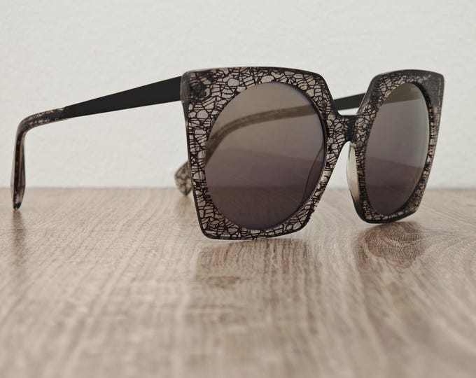 Yohji Yamamoto YY5011 Women's Square Oversized Sunglasses Made in France - RARE