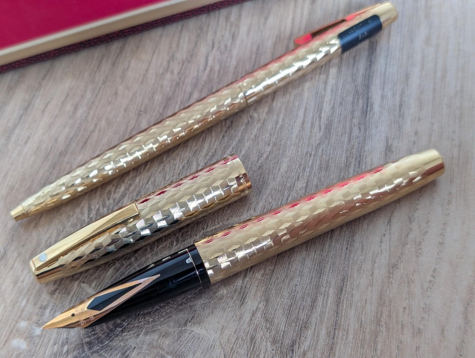 Sheaffer Imperial 835 Fountain Pen & Ballpoint Set Made in USA