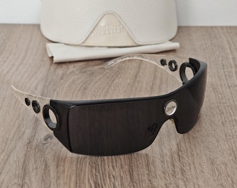 Jean Paul Gaultier SJP503 Vintage Shield Mask Sunglasses - NOS