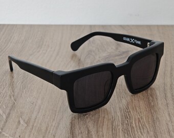 Oscar x Frank Bockwurst Sunglasses - Black Square Acetate