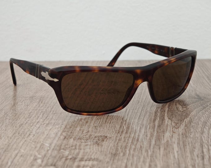 PERSOL 2903-S Polarized Tortoise Shell Sunglasses Hand Made in Italy - MINT - Rare