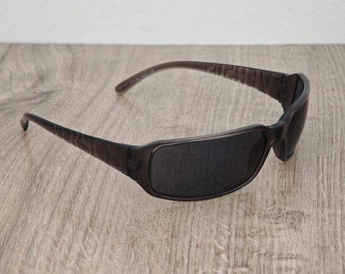 VERSUS Versace Mod. ET7 Wrap Around Y2K Sunglasses Made in Italy