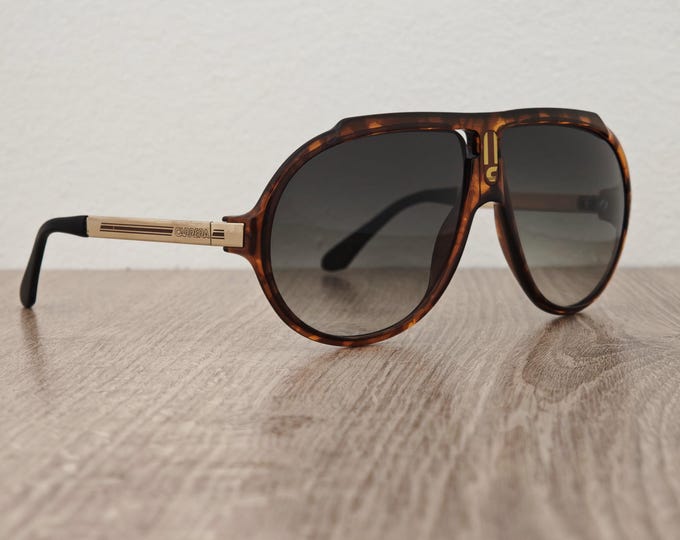 CARRERA 5512 ''Miami Vice'' Sunglasses Made in Austria - Vintage c. 1980's