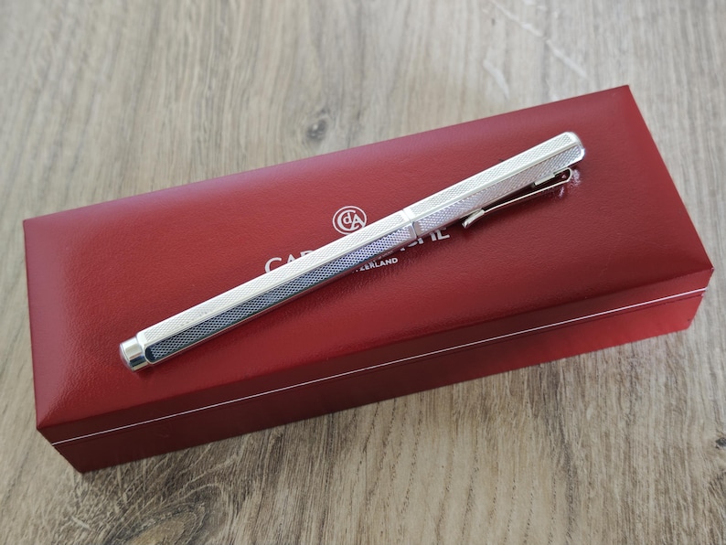 Caran d'Ache Ecridor Retro Collection Fountain Pen - Steel (M) Nib - Swiss Made image 6