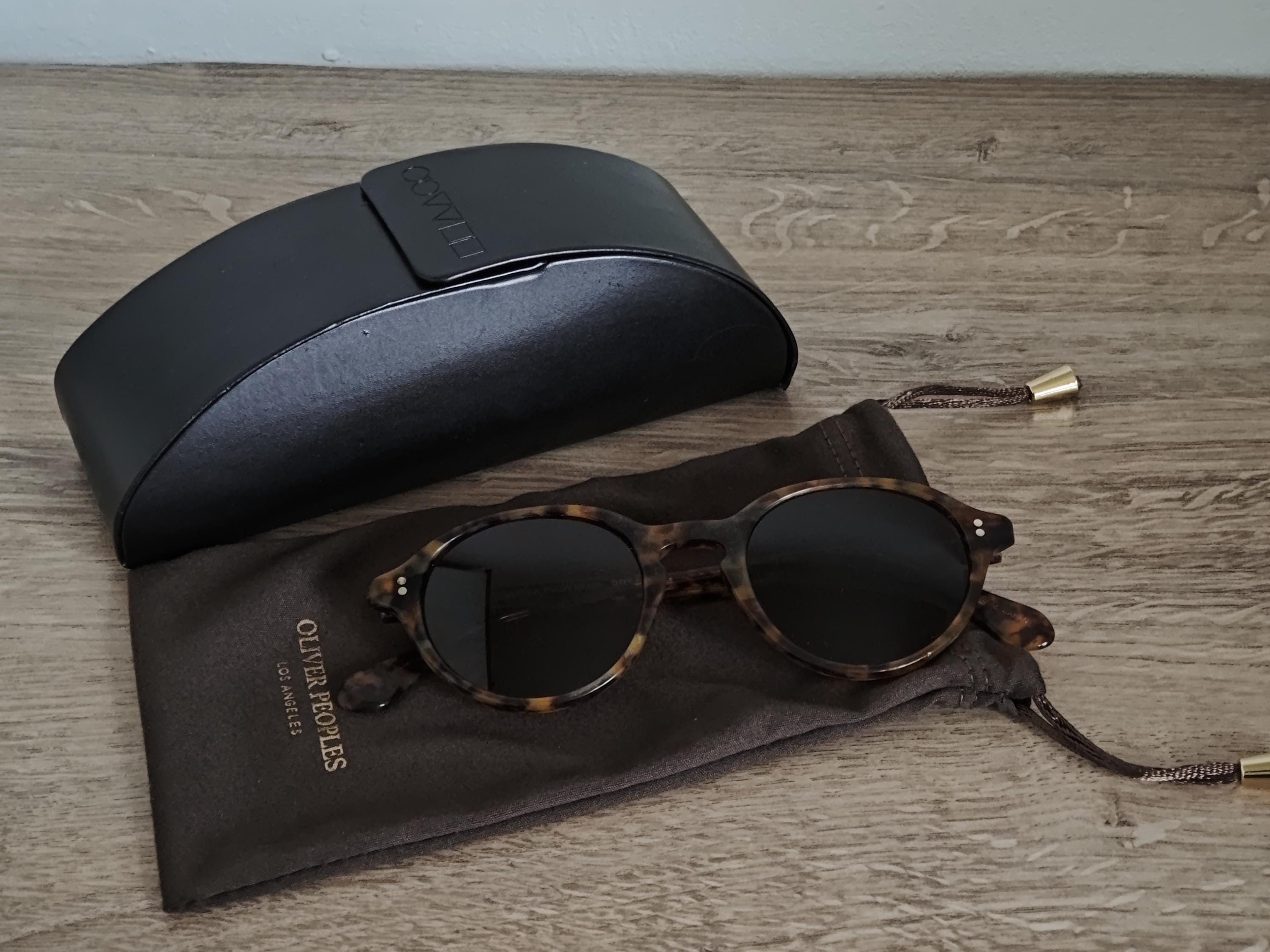 Oliver Peoples OP569 Brown Rectangle Gray Sunglasses Japan Oliver Peoples - Oliver Sixties (OV5522SU) Sunglasses  main image 3