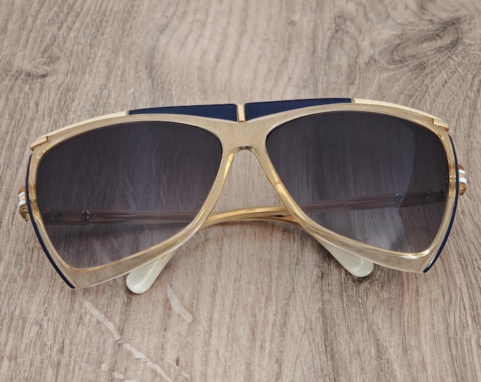 CAZAL 862 Vintage Sunglasses Made in W. Germany - c. 1980's